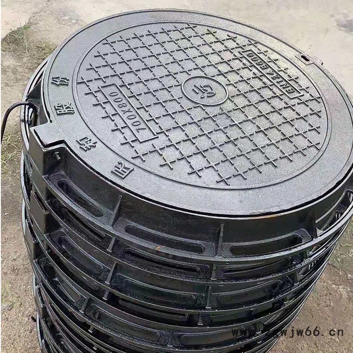 山东省佰佳管业  井盖  球墨铸铁井盖 球墨井盖铸铁井盖 下水道盖板图3