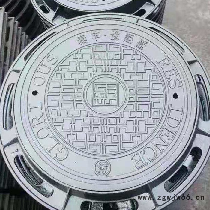 山东省佰佳管业  井盖  球墨铸铁井盖 球墨井盖铸铁井盖 下水道盖板图2