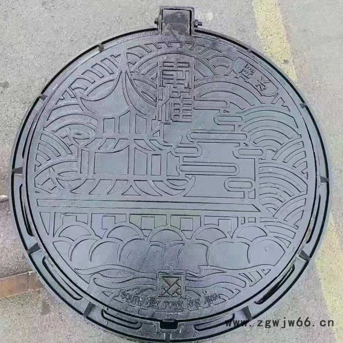 山东省佰佳管业  井盖  球墨铸铁井盖 球墨井盖铸铁井盖 下水道盖板图5