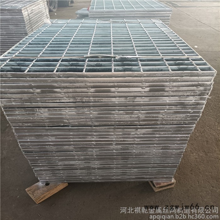 祺乾 镀锌井盖篦子 排水沟格栅板 电厂井盖沟盖 过车网格板图2