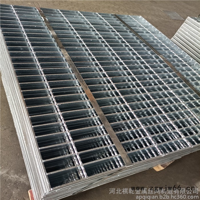 祺乾 镀锌井盖篦子 排水沟格栅板 电厂井盖沟盖 过车网格板图6