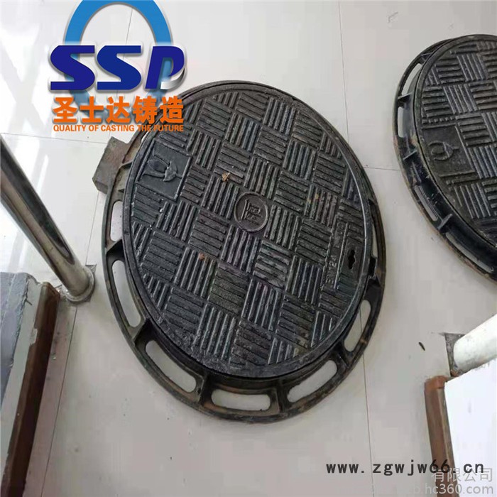 圆形井盖 E600井盖 电力井盖 价格 圣士达铸造图8