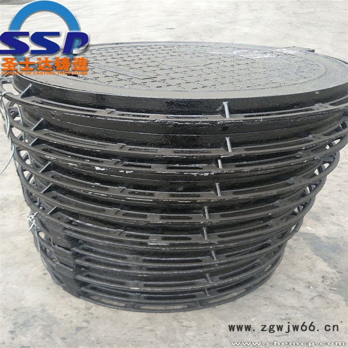 圆形井盖 E600井盖 电力井盖 价格 圣士达铸造图2