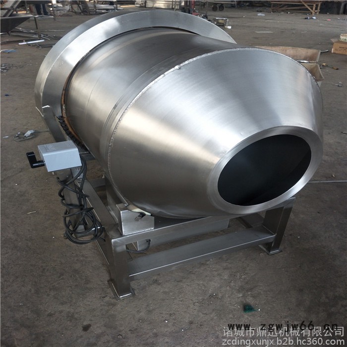 GR-400L 酱菜滚筒拌料机 全自动滚筒拌料机 食品滚筒调味机 卧式滚筒拌料机生产厂家图2