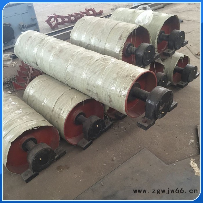 河北树德生产电动滚筒 陶瓷滚筒 包胶滚筒 传动滚筒 增面辊筒图7