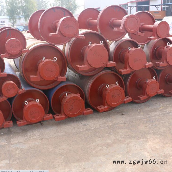 清江机械 电动包胶输送机滚筒 驱动滚筒 输送带传动滚筒 低价现货图2