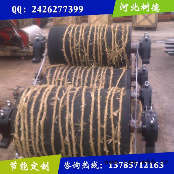 树德TD75型 传动滚筒作用 铸胶滚筒 陶瓷滚筒驱动滚筒树德输送机械支持定制图6