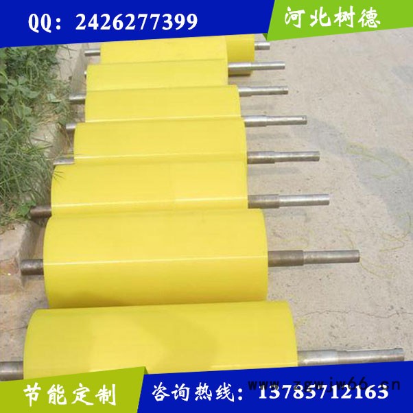树德TD75型传动滚筒  改向辊筒  铸胶辊筒  聚氨酯滚筒  光面滚筒图5