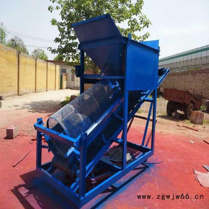 石头滚筒筛 30沙场滚筒筛 无柚滚筒筛 盛科机械 价格合理图4