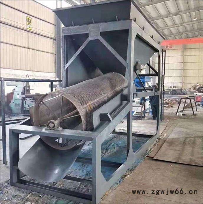 采矿滚筒筛 50砖厂滚筒筛 小型滚筒筛价格 盛科机械 结构紧凑图3