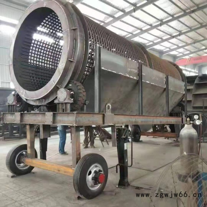 圆筒垃圾滚筒筛 滚筒筛石机 滚筒筛 厂家直供图6