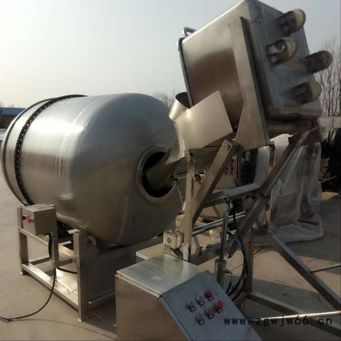 义康BL-1000L 榨菜滚筒拌料机 辣条滚筒拌料机 洋葱圈滚筒拌料机图8