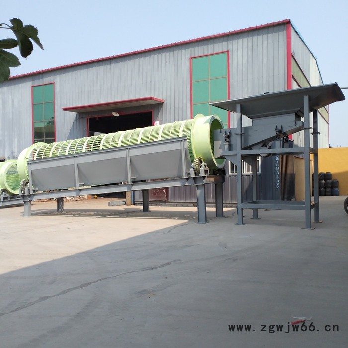 滚筒筛厂家**双层滚筒筛 多层圆筒筛 无轴滚筒筛 滚筒脱泥机设备 滚筒筛砂机设备价格图5