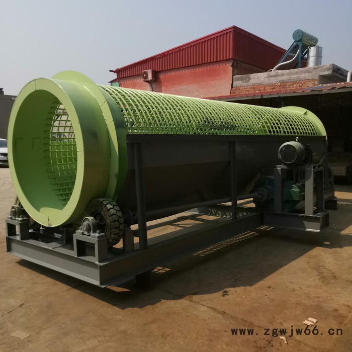 滚筒筛厂家**双层滚筒筛 多层圆筒筛 无轴滚筒筛 滚筒脱泥机设备 滚筒筛砂机设备价格图7