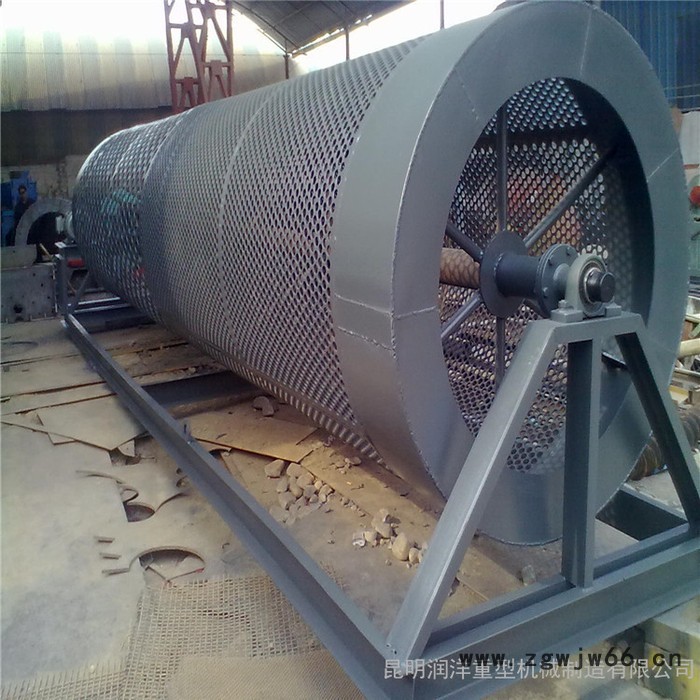 昆明滚筒筛 矿用滚筒筛 无轴滚筒筛 规格齐全 现货加工图2