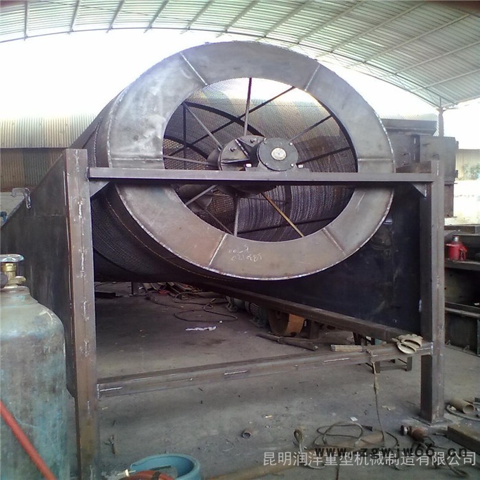 昆明滚筒筛 矿用滚筒筛 无轴滚筒筛 规格齐全 现货加工图5