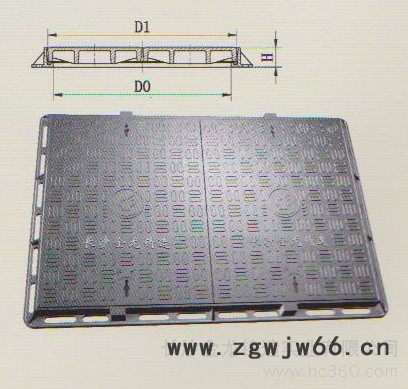 【金龙】 1160*840 方形双页井盖 方形双页井盖批发 方形双页井盖厂家图3