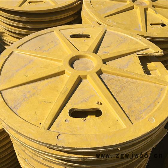 洛阳 加油站用井盖 万诚 玻璃钢纤维复合井盖 玻璃钢排水沟井盖图2