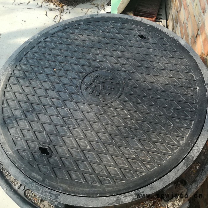 贵阳鸿硕玻璃钢井盖 圆形井盖 玻璃钢下水道井盖图3