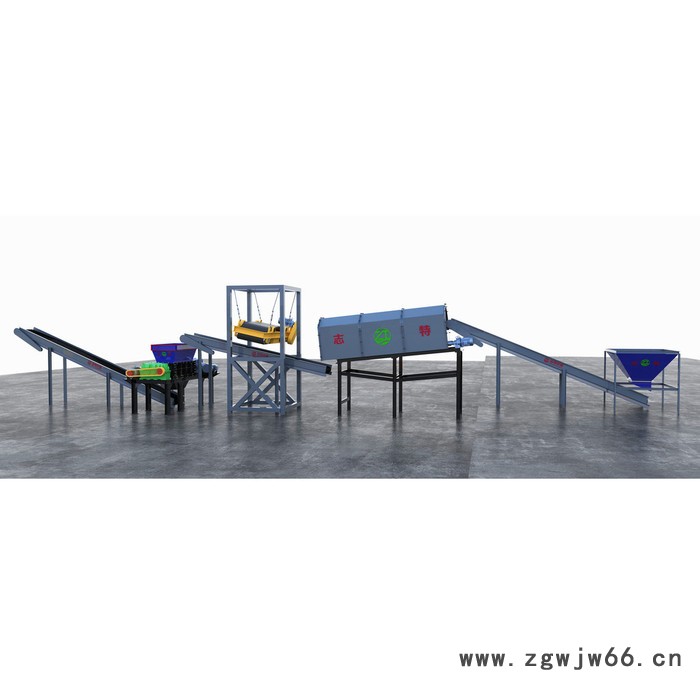 供应垃圾滚筒圆筛/有机肥滚筒筛分机/无轴滚筒筛厂家图3