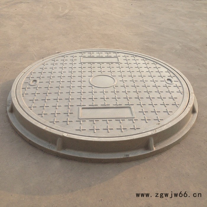 圆形井盖直径800*50树脂复合井盖高承重图2