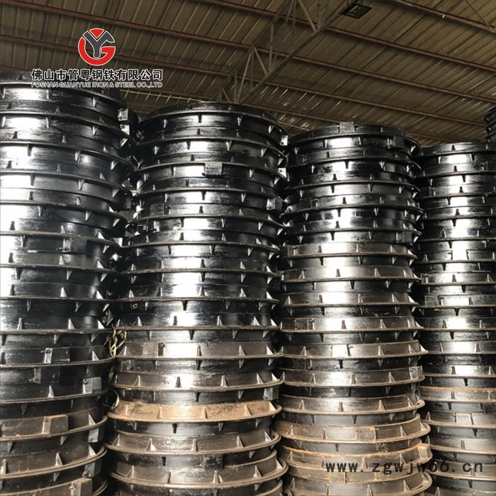 管粤钢铁重型 球墨铸铁井盖 市政污水圆井盖 方井盖 可定制加工图5