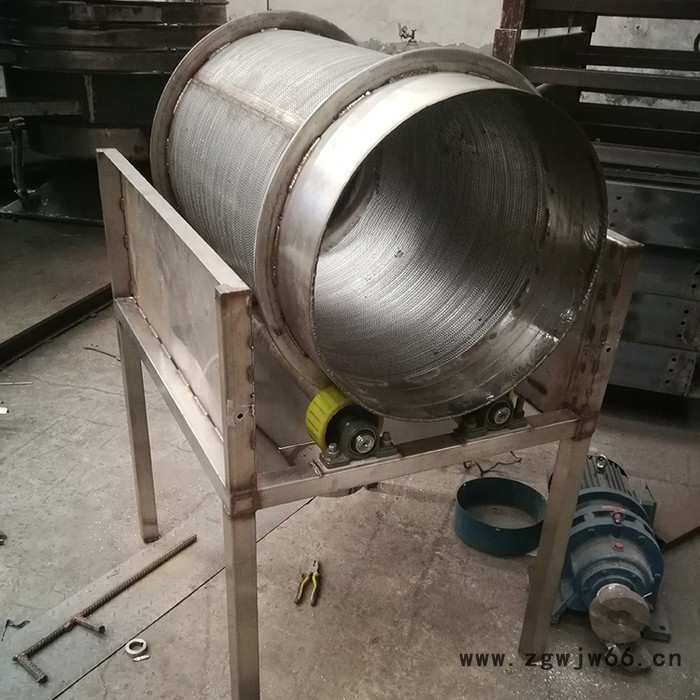 中谦 滚筒筛 无轴滚筒筛 节能滚筒筛 垃圾滚筒筛 木屑滚筒筛 批发零售供应现货图3
