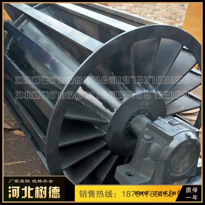 树德输送设备TD75型传动滚筒 排渣滚筒 聚氨酯滚筒图7