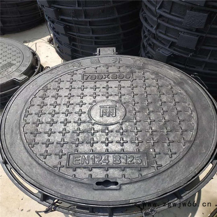 玛钢800*900现货批发球磨铸铁圆形井盖重型消防电力检查污水雨水排水检查井盖 井盖模具图3