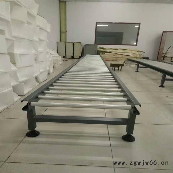 荣达机械 滚筒式输送机 转弯型滚筒传送装置 动力滚筒机图3