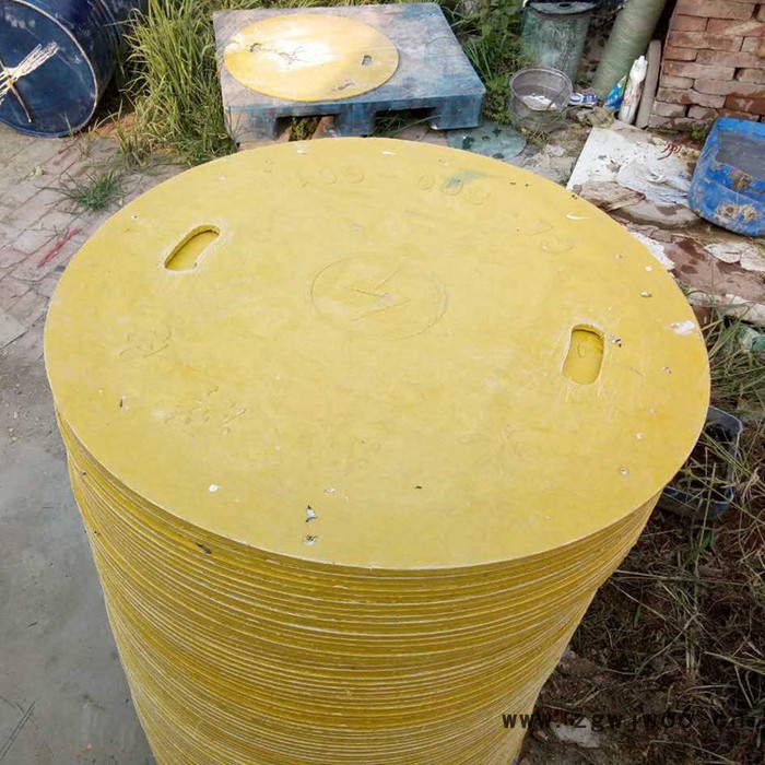 洛阳玻璃钢井盖  鸿硕玻璃钢市政通信污水井盖 玻璃钢承重井盖图8