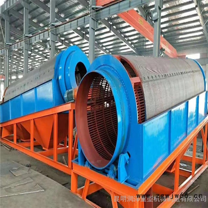 云南滚筒筛厂家 无轴滚筒筛图片 煤炭筛分用滚筒筛 生活垃圾分选筛图3