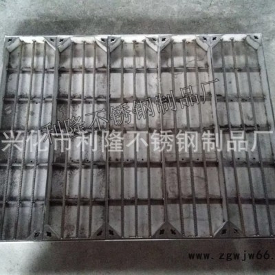 【】不锈钢双开盘装饰窨井盖 污水 雨水加筋井盖 欢迎咨