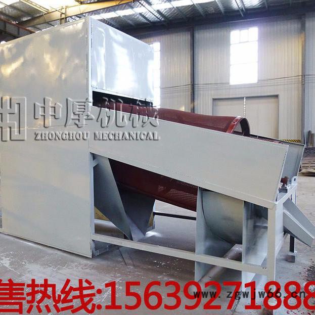 双层玉米滚筒筛分机 滚筒筛沙机 粮食滚筒筛 砂石圆筒筛选机图2