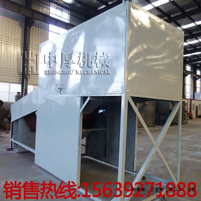 双层玉米滚筒筛分机 滚筒筛沙机 粮食滚筒筛 砂石圆筒筛选机图4