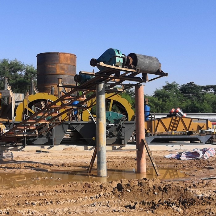 正邦 洗砂机 滚筒洗砂机 滚筒洗沙机 振动洗沙机图7