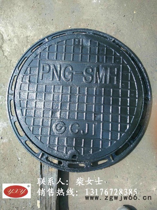 潍坊亚西亚DN600-DN1000 球墨铸铁井盖 井盖厂家图8