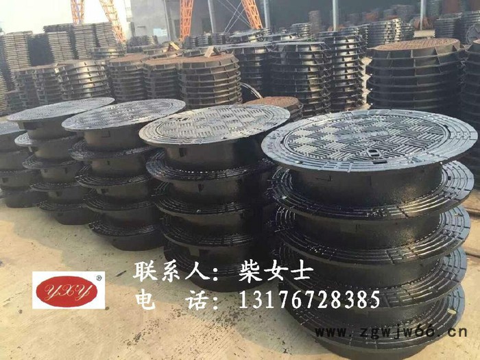 潍坊亚西亚DN600-DN1000 球墨铸铁井盖 井盖厂家图5