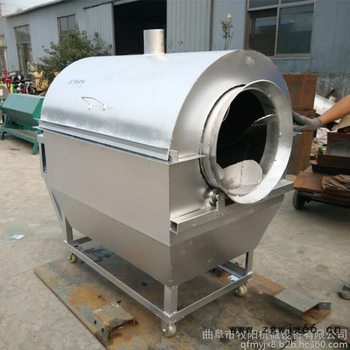 环保节能自动翻炒滚筒炒货机 50型滚筒炒料机 滚筒炒料机图3