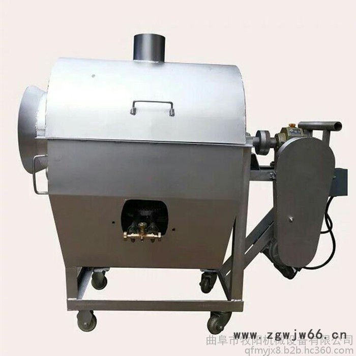 环保节能自动翻炒滚筒炒货机 50型滚筒炒料机 滚筒炒料机图5