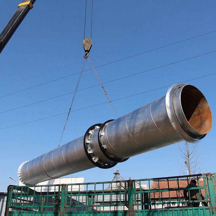 供应石英砂滚筒烘干设备_石榴石滚筒烘干设备_腾龙重工、安徽滚筒烘干机图2