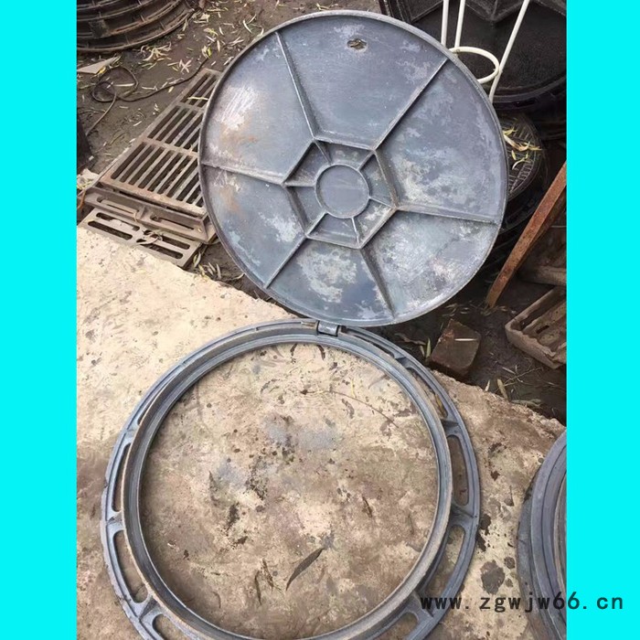 广东佛山球墨铸铁下水道方形井盖 地沟盖板下水道雨水排水沟盖板窖井盖图2