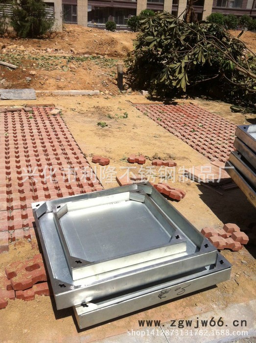 不锈钢窨井盖 规格方形 圆形均可定制 欢迎订购 球墨铸铁井盖 不锈钢井盖盖板图4