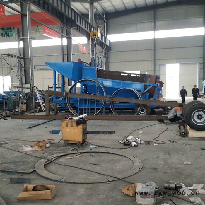 供应GT无轴滚筒筛 黏土湿筛滚筒筛 大型滚筒筛厂家定做图3