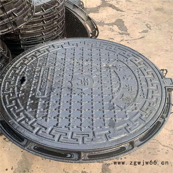 河北井盖生产厂家铸造圆形方形重型球墨铸铁市政电力通信消防井盖图4