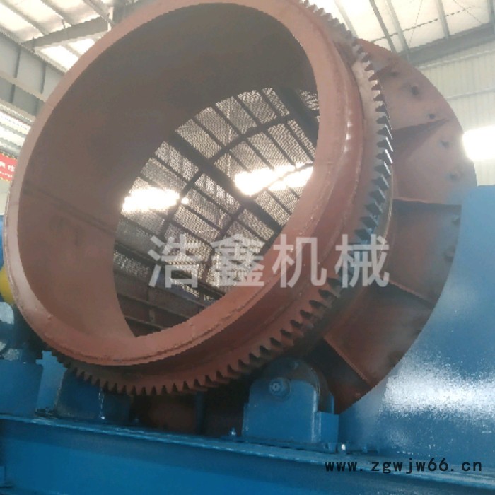 新型高产量滚筒筛 筛石分离筛分滚筒筛价格 滚筒筛厂家 沙石分离筛沙机工作原理图8