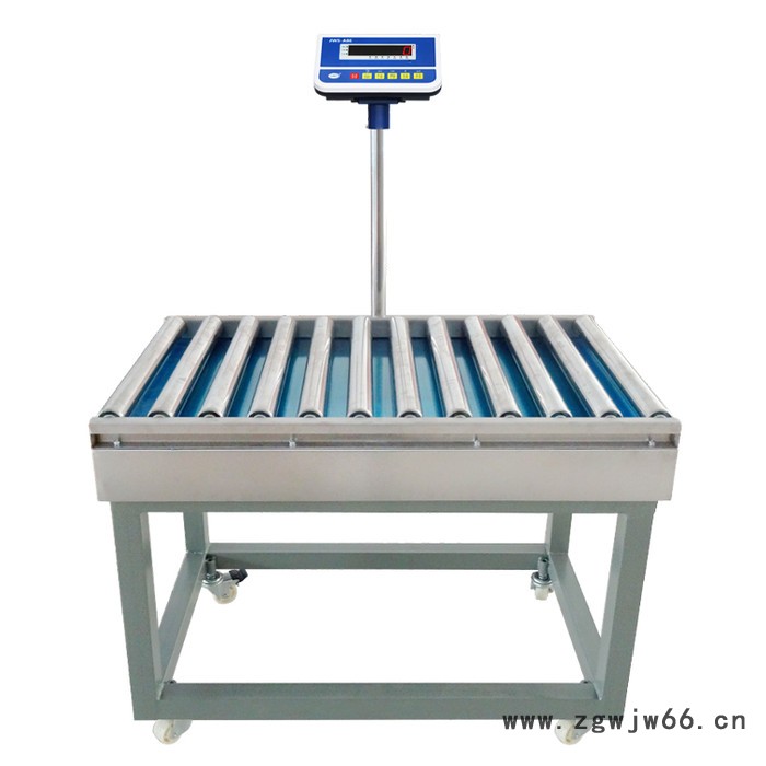 滚筒电子秤物流快递流水线分拣称重高精度无动力滚筒式检重电子称 滚筒秤图5