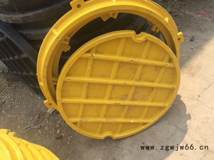 莱芜 加油站用井盖 万诚 玻璃钢通讯检查用井盖 雨水井盖图2