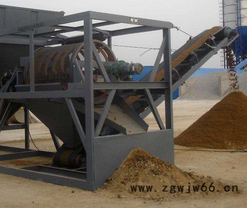 南洋 无轴滚筒筛选设备生产线 无轴滚筒筛分机 无轴滚筒筛石机 无轴滚筒分离机图4