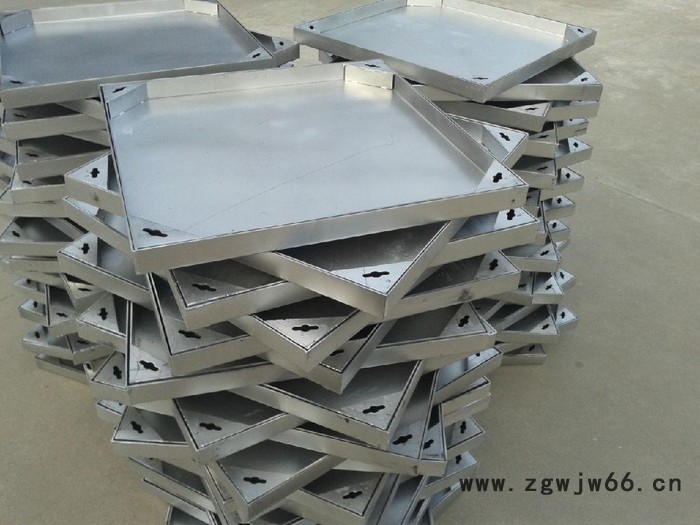 华展   专业井盖厂家  不锈钢 铁喷漆 镀锌 圆形 方形 隐形 窨井盖 检查下水盖板图8